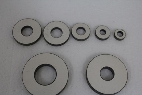 2 pcs New D40*15*5 Ultrasonic Piezoelectric Transducer Element Ceramic Ring Free