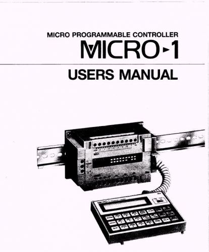 Software and Manuals for IDEC Micro 1