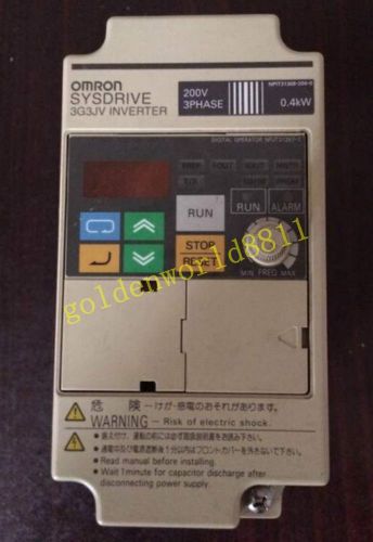 OMRON inverter 3G3JV-A2004 0.4KW 220V good in condition for industry use