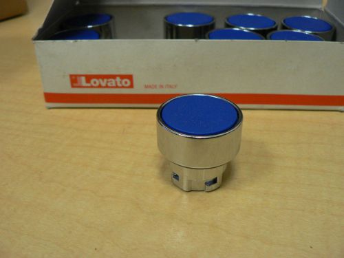 Lovato Blue Push Button FLUSH 8LM2TB106 NEW  lot box of 8
