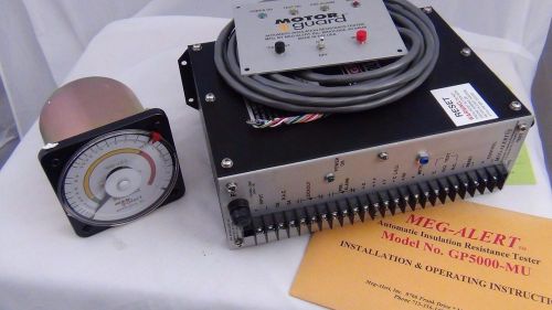 Meg Alert GP5000 / Meters / Interface / Cables - Never Used - XLNT !