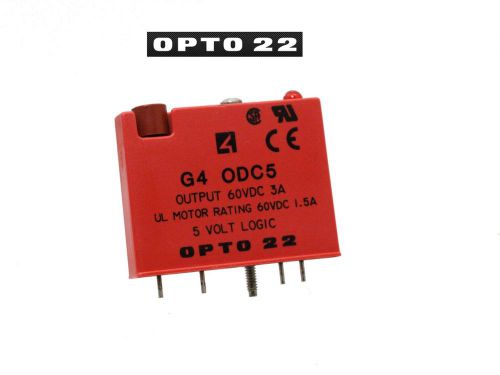 Opto 22  g4 odc5 g4 dc output module with 4 amp 250 volt fuse for sale