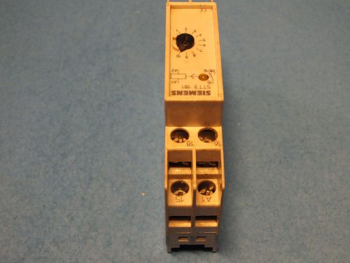 SIEMENS, 5TT3 181, Multifunction timer, Used