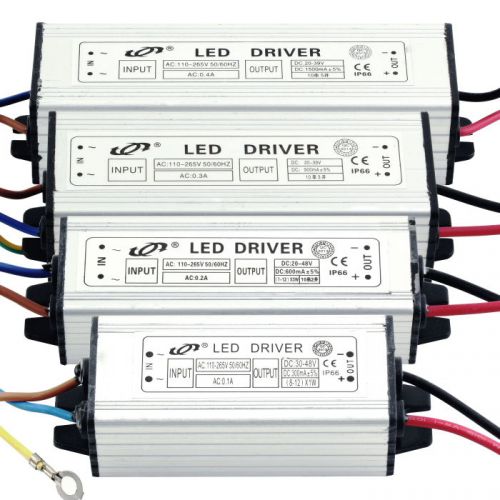 LED Driver High Power supply AC 110-265V 50/60HZ 10W 20W 30W 50W Waterproof GD