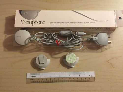Apple Macintosh Microphone In Original Box 1990 Vintage