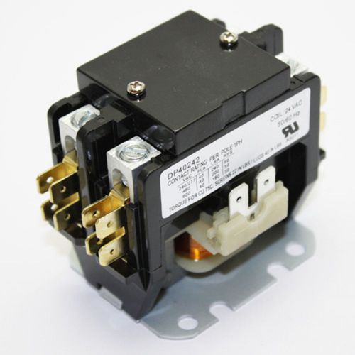 UNIVERSAL AIR CONDITIONER 2 POLE CONTACTOR 40A 24V NEW  DP40242