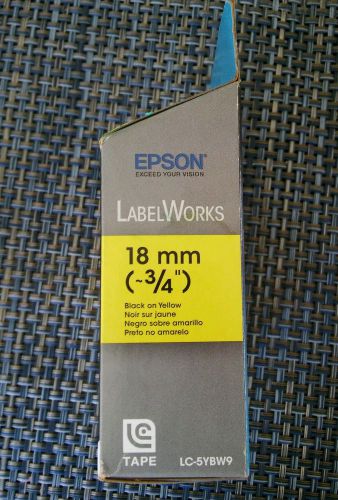 Epsontape cartridge. LC-5YBW9 label works