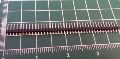 2 pieces 40-pin .1&#034; 2.54mm pin header strips