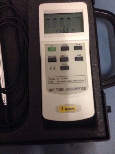 Mannix Digital Hot Wire Anemometer