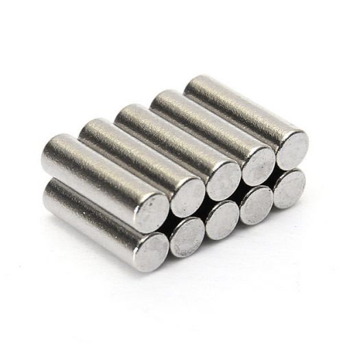 10pcs Dia 3x10mm N35 Cylinder Neodymium Magnets Rare Earth Magnet