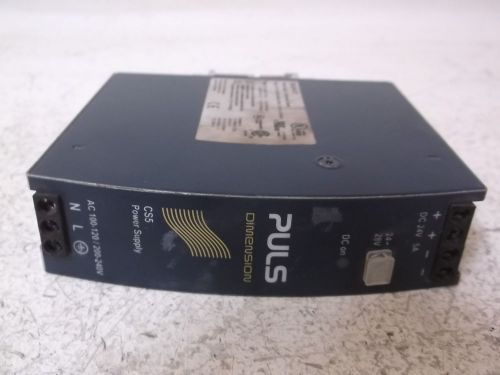 Puls cs5.241-c1 power supply 120w *used* for sale