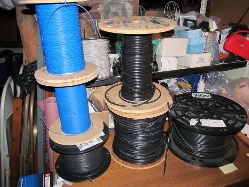 ReduceLot of Belden/WestPenn/Alphawire CCTVRG59 &amp;MICRO COAX 6 Reels 3400ft Apprx