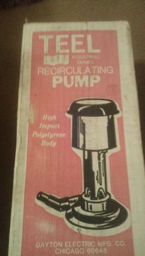 Recirculation pump teel dayton for sale