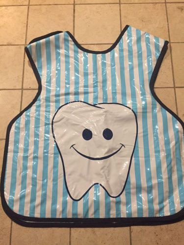 New dentsply pediatric lead-lined radiography apron .3mm 21&#034;by20&#034; front &amp; back for sale