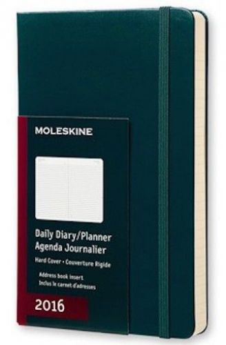 Moleskine Tide Green Weekly 2016 Notebook Diary/ Planner 5 x 8.25&#034;
