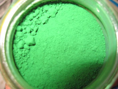 CORFAST PHTHALO GREEN PIGMENT 500 GRAMS  FOR PAINT OR INK HIGH QUALITY