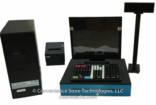New gilbarco veeder-root g-site client (pa03010100603) — complete pos system for sale