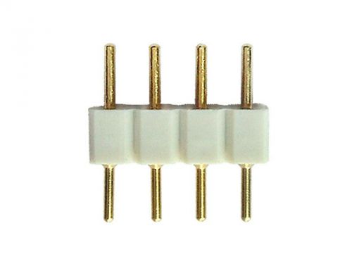 5pcs 4-Pin Copper Connector For 5050 SMD RGB LED Strip