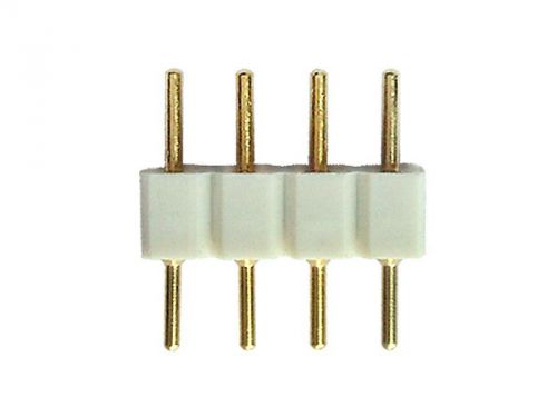 5pcs 4-Pin Copper Connector For 5050 SMD RGB LED Strip