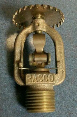 Rasco Reliable Model G LOT OF 10  Brass Upright Sprinkler 165f 74c New 1/2&#034;