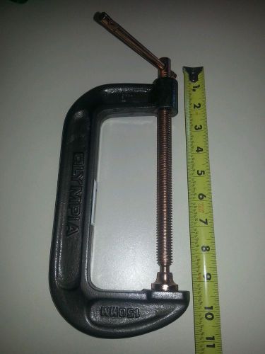 Olympia tools 150mm 6&#034; drop-forged steel c-clamp for sale