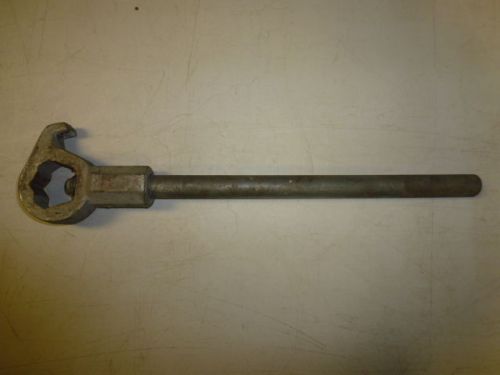 Fire hydrant wrench adjustable mouth, spanner firemans tool for sale