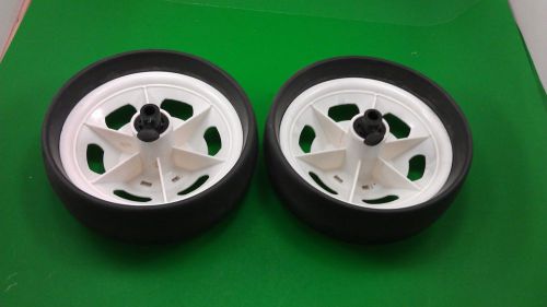 2 super wide (3.0&#034;) wheels, 9.0&#034; in diameter for sale