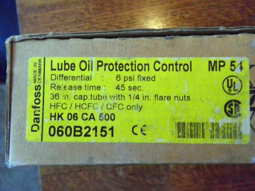 Danfoss Lube Oil Protection Control MP-54 P529-2110 060B2151 5930013584286 NOS