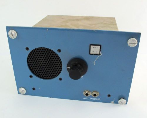 Vartek sp103/3 electronic box, speaker, mic, phone xlr input for sale