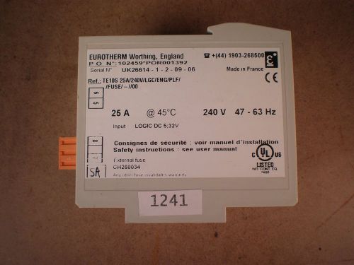 Eurotherm TE10 S PLF Power Controller 1241