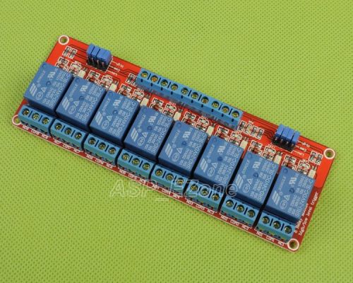 24v 8-channel relay module with optocoupler h/l level triger for arduino for sale