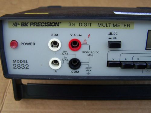 BK Precision 3.5 Digit Multimeter Model 2832