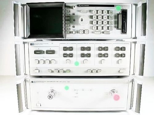 HP 8510A 45 MHz - 26.5 GHz Network Analyzer System w/ 8512A Test Set &amp; Cables