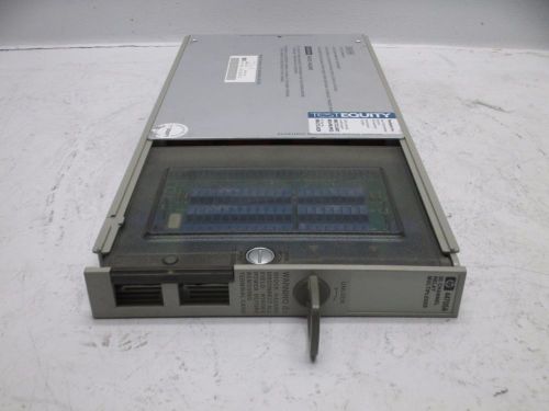 HP Agilent 44705A 20 Channel Relay Multiplexer Data Acquisition Controller Card