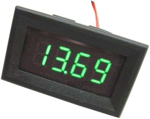 4 digit 0.36 DC4.50V-30.00V green LED 2-line digital voltmeter Voltage measuring