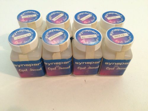 Synspar, Opal Incisal, Used, 8 Containers, 1oz