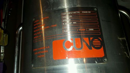 Cuno Fluid Purification 316 L Stainless Steel