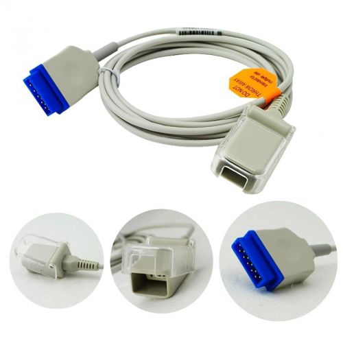 SpO2 Adapter Cable 11 pins Connector 2.2m Compatible GE Oximax Carescape Nellcor