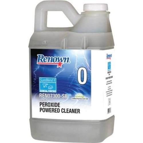 Sure blend ii cleaner peroxide powered 64oz renown janitorial 119617 for sale