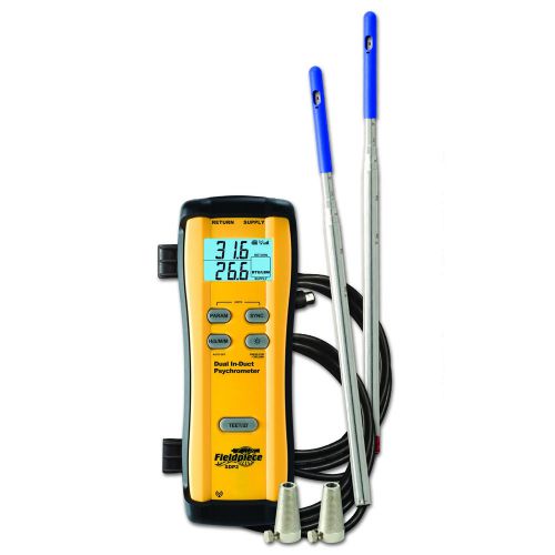 Fieldpiece sdp2 in duct psychrometer temperature and humidity meter for sale