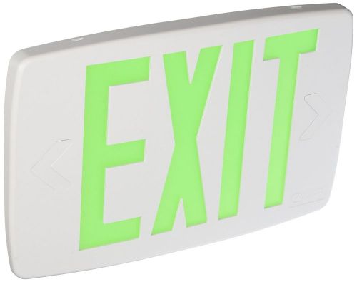 Lithonia Lighting LED EXIT Sign with Battery Quantum Series 120/277V
