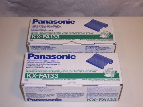lot of 2 Panasonic KX-FA133 Print Film Ribbon 656 Ft. (KXFA133)