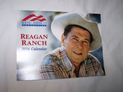 2016 Young America&#039;s Foundation Reagan Ranch Calendar; Free Shipping