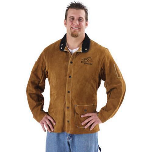 Revco black stallion 30wc 30&#034; quality side split cowhide welding jacket, x-large for sale