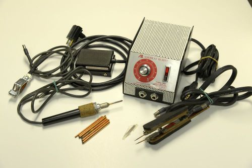 American beauty resistance soldering unit - 105a14  - 200w w/ probe &amp; tweezer for sale