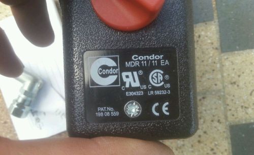 New genuine condor mdr11 air pressure switch 145 - 175 psi for sale