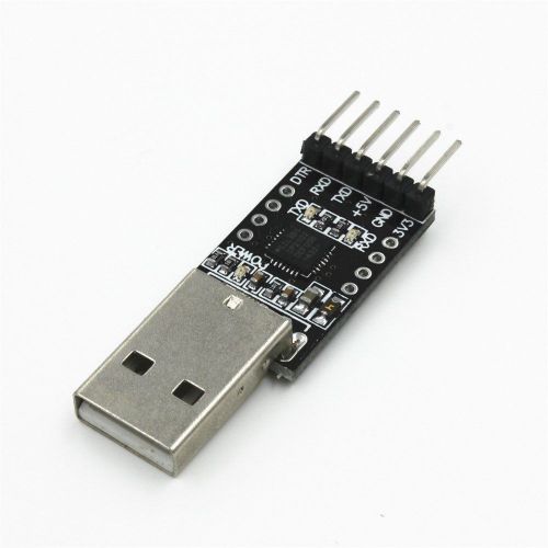 1pcs 6pin usb 2.0 to ttl uart serial converter cp2102 stc replace ft232 for sale