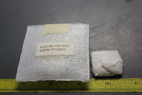 OPTICS FOR RESEARCH UV LASER LENS LLU-25-100-NUV (S15-T-207A)