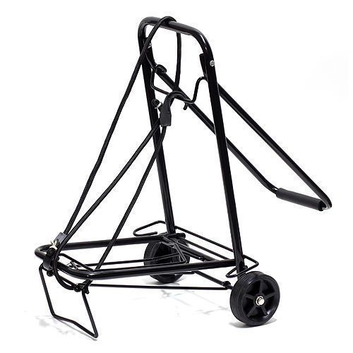 Folding Hand Cart Steel Hand Truck Dolly Carrier with Material Tighten Strap New