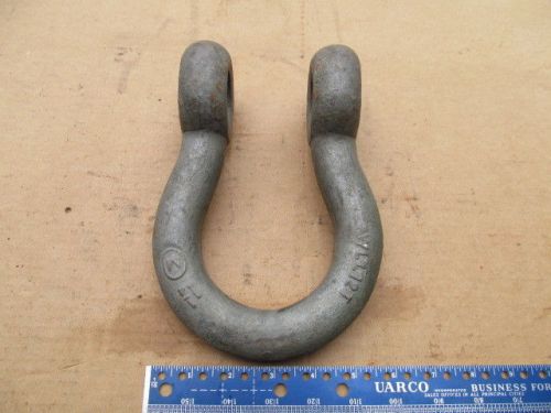 Wll12t shackle-1.25&#034; diameter-thru bolt style-no bolt-free shipping for sale